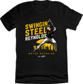 Bryan Reynolds Swingin' Steel MLBPA Tee Black T-shirt In The Clutch